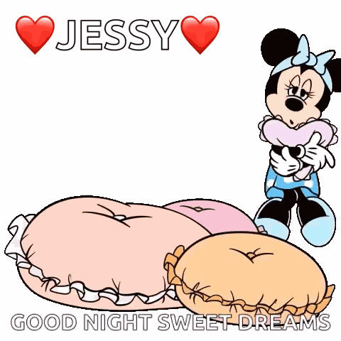 Minnie Mouse Sleep GIF