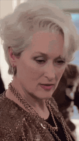 Miranda Priestly Meryl Streep GIF