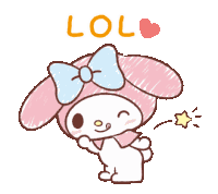 Mischievous My Melody Sticker