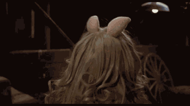 Miss Piggy Huge Eyes GIF