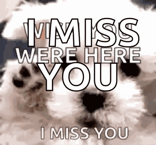 Miss You GIF