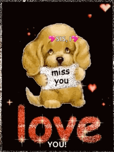 Miss You Love GIF