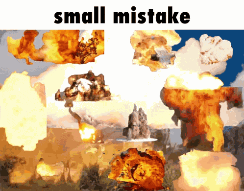 Mistake Small Mistake GIF