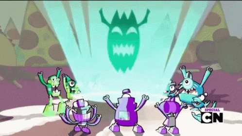 Mixels 1984 GIF