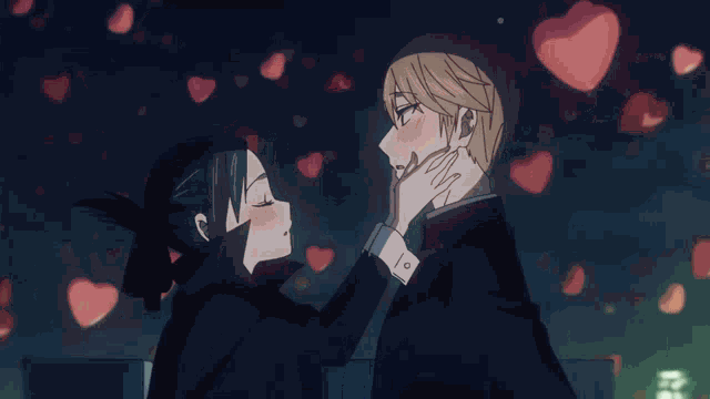 Miyuki Shirogane Kaguya Shinomiya GIF