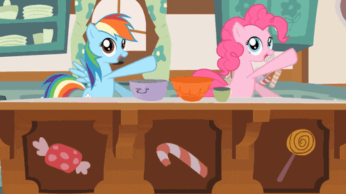 Mlp Cupcakes H GIF