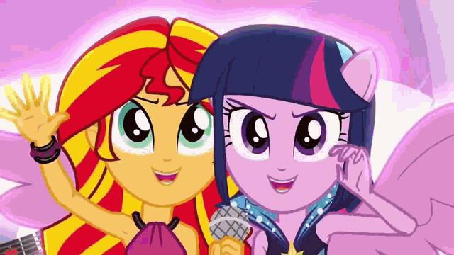 Mlp Eg Rainbow Rocks Welcome To The Show Welcome To The Show Mlp GIF