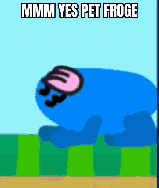 Mmm Yes Pet Froge Froge GIF