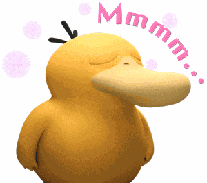 Mmmm Psyduck GIF