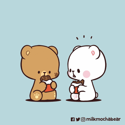 Mocha And Milk Chocolate GIF