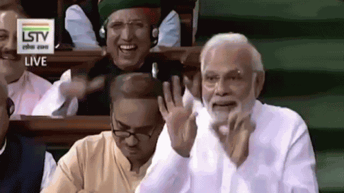 Modi Hand Jesture GIF