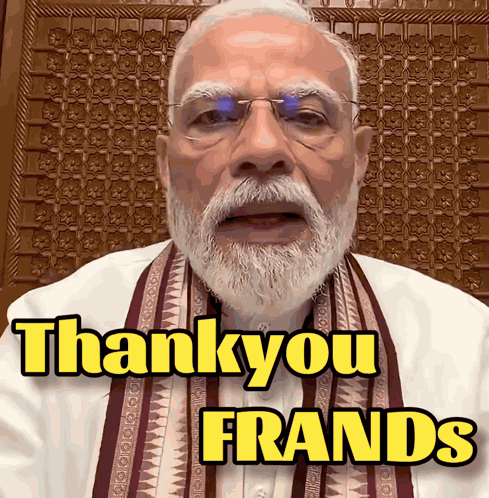 Modi Ji Thank You GIF