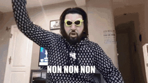 Mohamed Henni Non Non Non GIF
