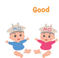 Momohouse Good Morning Sticker