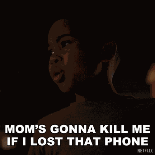 Moms Gonna Kill Me If I Lost That Phone Dion Warren GIF