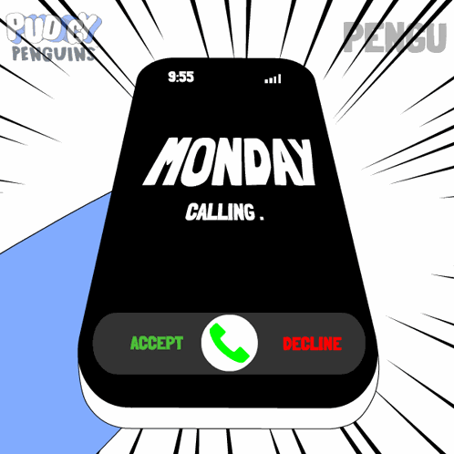 Monday Again Monday Blues GIF