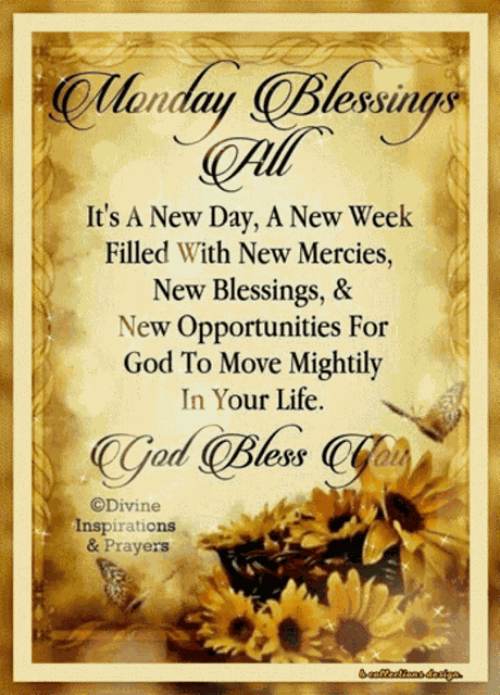Monday Blessings GIF