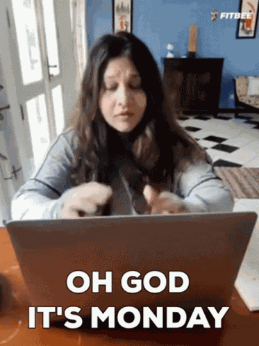 Monday Frustrated GIF