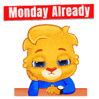Monday Monday Already Sticker