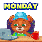 Monday Monday Mood Sticker