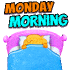 Monday Morning Monday Mood Sticker