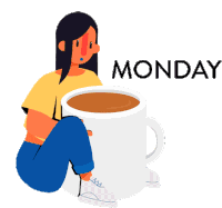 Mondays Monday Feels Sticker