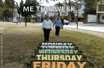 Mondays Trying GIF