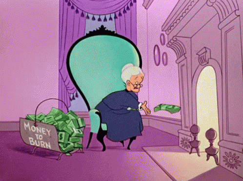 Money To Burn GIF