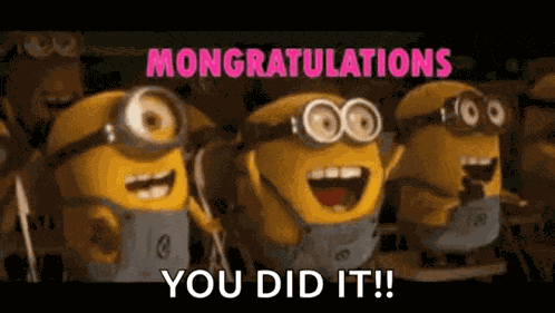 Mongratulations Congratulations GIF