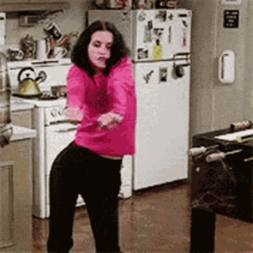 Monica Friends GIF