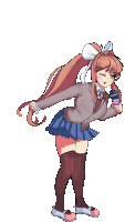 Monika Hd Monika Sticker