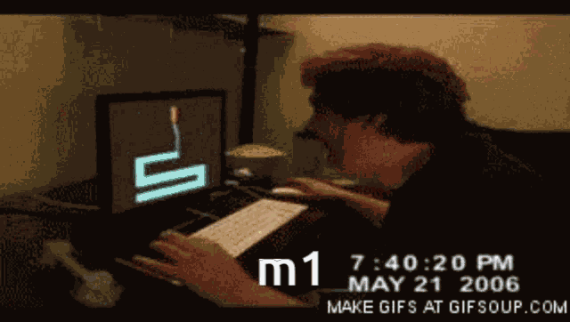 Monitor Punch Punch GIF