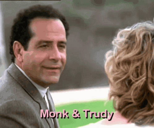 Monk And Trudy Trudy Monk GIF