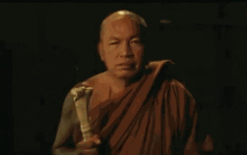 Monk The Ghoul Horror At The Howling Field GIF