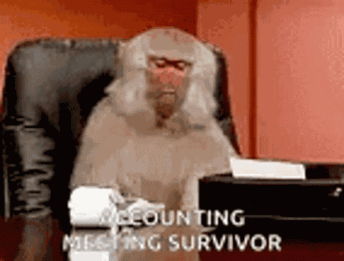 Monkey Calculate GIF