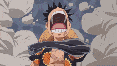 Monkey D Luffy Transformation GIF