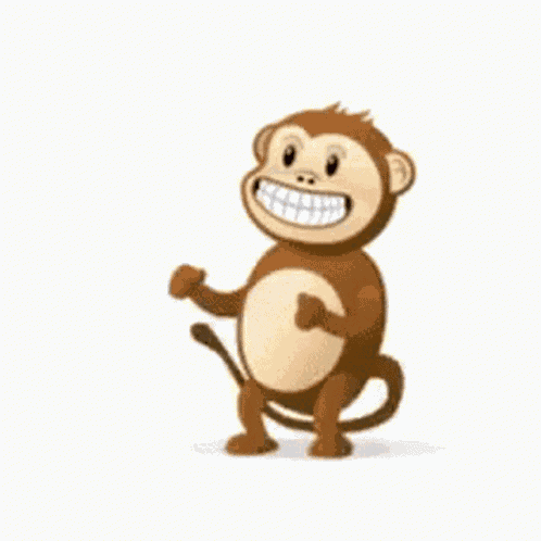 Monkey Happy Birthday GIF