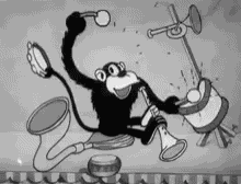 Monkey Music GIF
