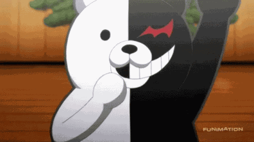 Monokuma Money GIF