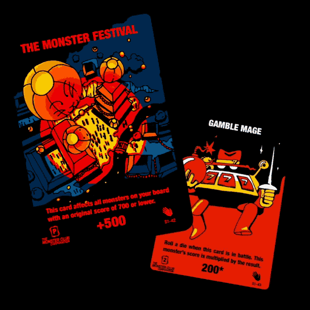 Monster Club Trading Card Game GIF