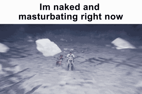 Monster Hunter Naked And Masturbating GIF