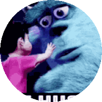 Monsters Inc Boo Sticker