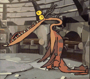 Monstrous Nightmare Griddy GIF