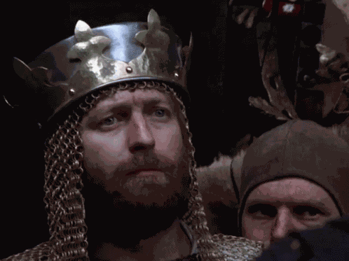Monty Python And The Holy Grail King Arthur GIF