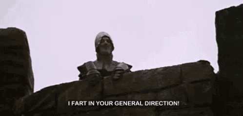 Monty Python General Direction GIF