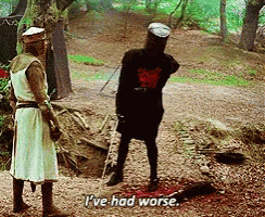 Monty Python King Arthur GIF