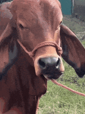 Moo Winky Face GIF