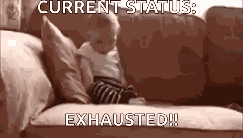 Mood Exhausted GIF