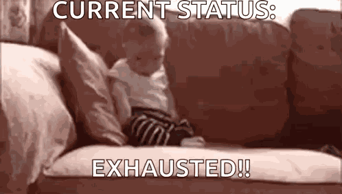 Mood Exhausted GIF