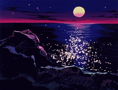 Moon Horizon GIF